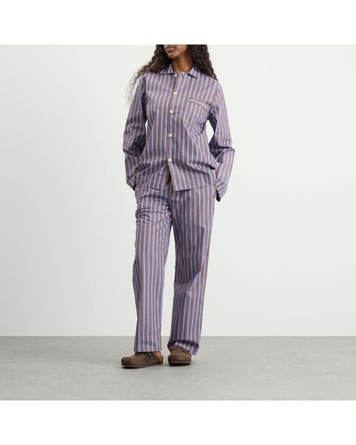 Tekla Purple Sleep Shirt