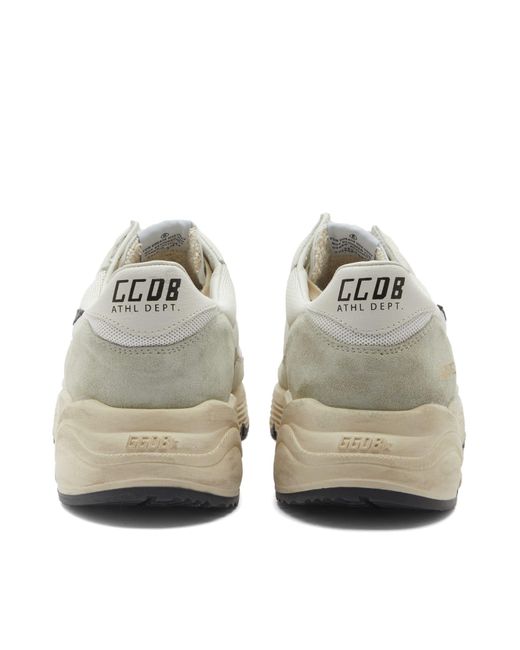 Golden Goose Deluxe Brand White Running Sole Sneakers for men