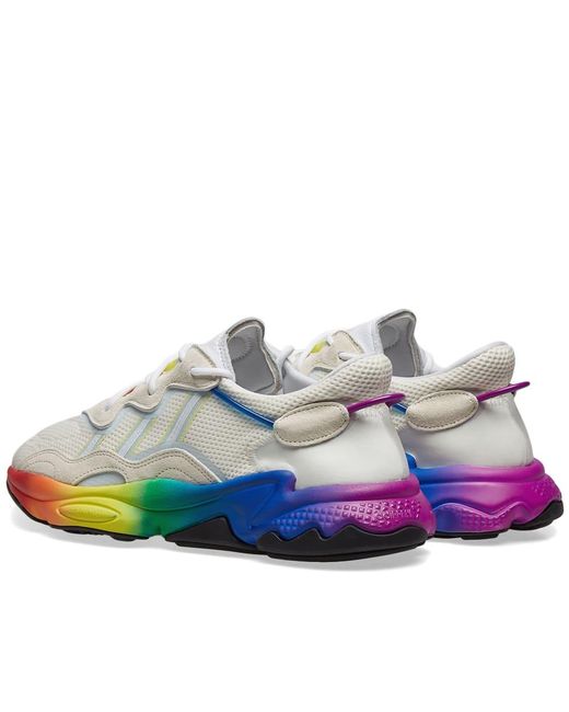 Adidas originals clearance pride ozweego trainers