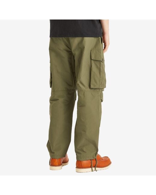 Pendleton Green Parachute Cargo Pants for men