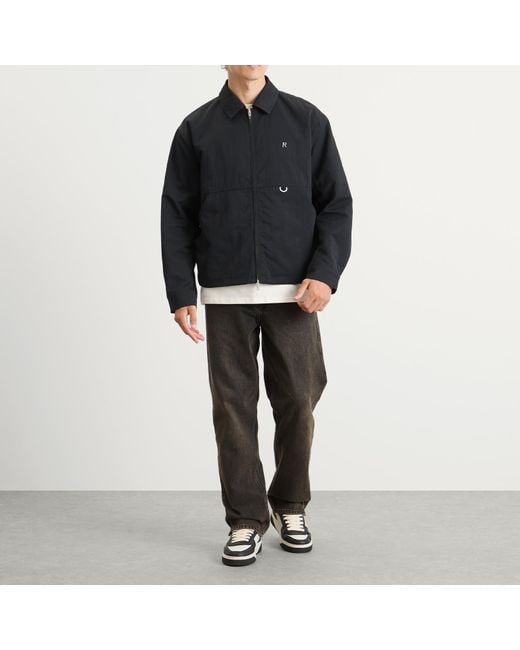 Represent Black Nylon Shirt for men