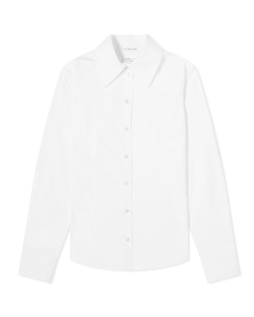 Sportmax White Scout Long Sleeve Shirt