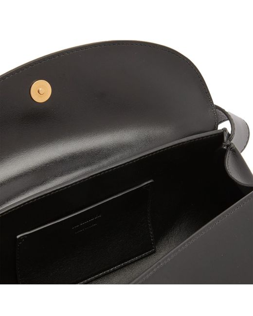 Jil Sander Black Cannolo Bag