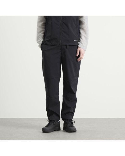 Snow Peak Black Nsd Utility Trousers for men