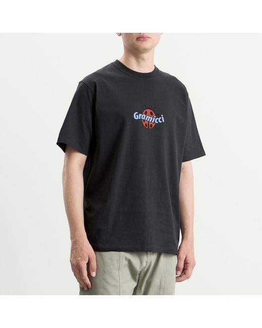 Gramicci Black Ladybug T-Shirt for men