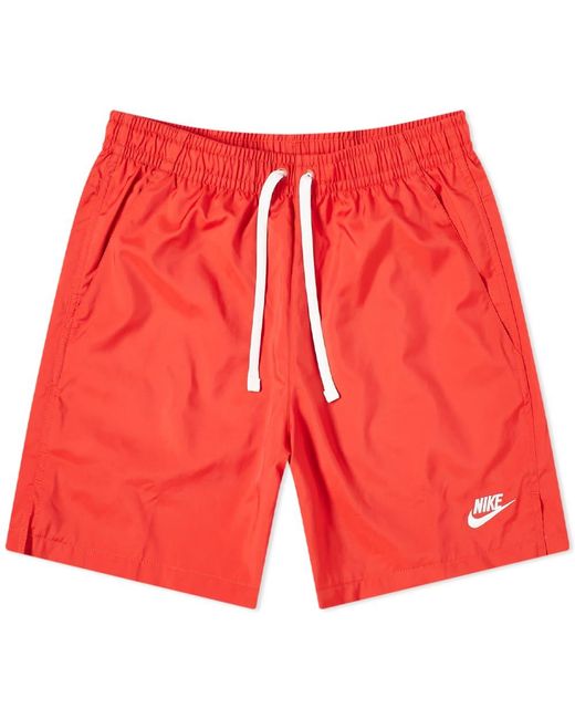 Nike Red Retro Woven Short for men