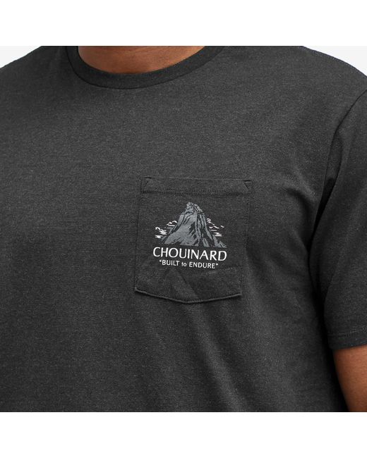 Patagonia Black Chouinard Crest Pocket Responsibili-Tee for men