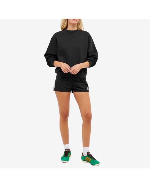 Adidas Black 3 Stripe Shorts