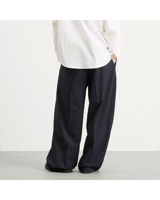 Acne Blue Pasant Vis Pinstripe Trouser for men