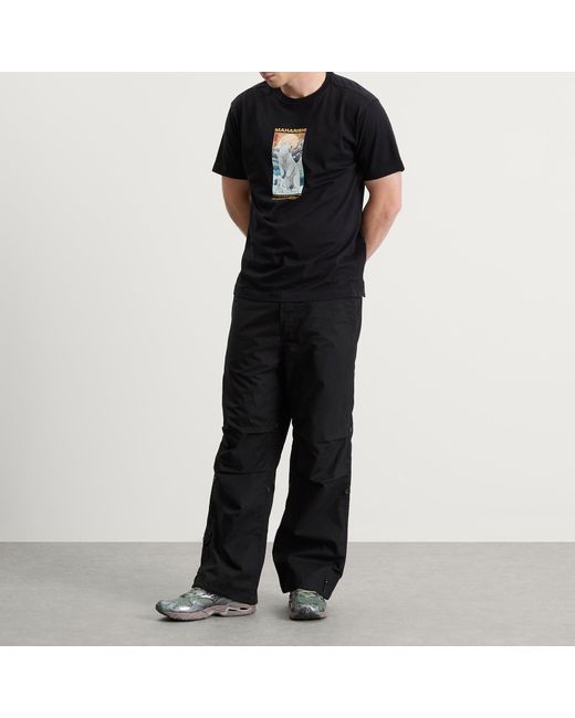 Maharishi Black Alaskan Polar Bears T-Shirt for men