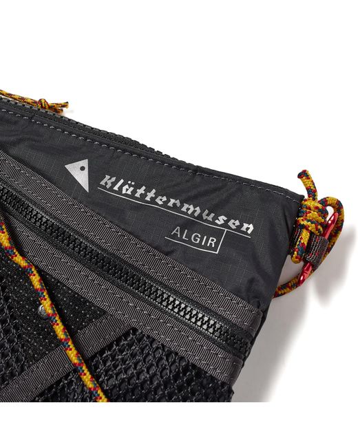Klattermusen Black Algir Accessory Bag for men