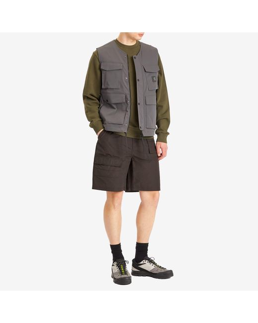 Thisisneverthat Gray Utility Short for men