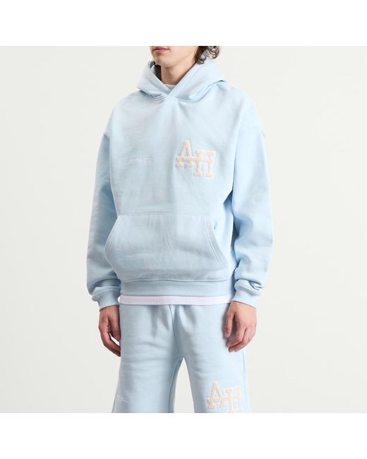 Annie Hood Blue College Hoodie for men
