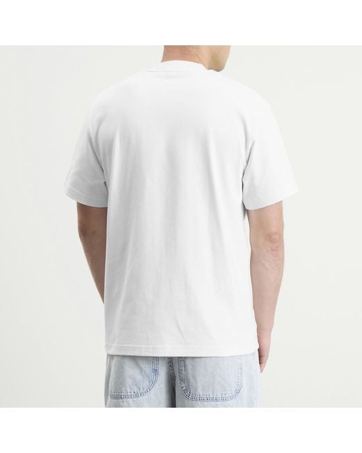 Fred Perry White Chosen By Champions T-Shirt for men