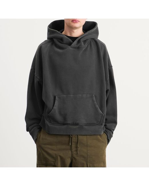 Entire studios Black Heavy Hoodie for men