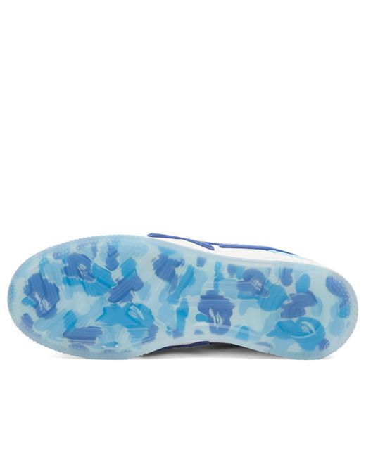 A Bathing Ape Blue Bape Sta Os Sneaker for men