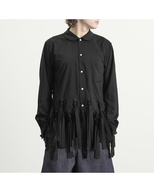 Comme des Garçons Black Comme Des Garçons Fringed Jacket for men