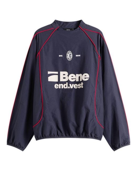 Bene Culture Blue End X Drill Jacket
