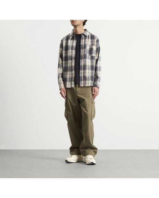 Stan Ray Blue Flannel Shirt for men