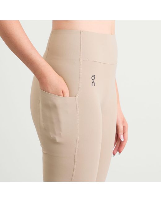 On Shoes Natural 30" Studio Flared Tights