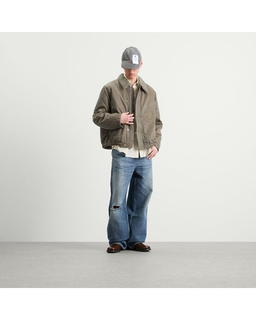 Our Legacy Green Twill Auto Jacket for men
