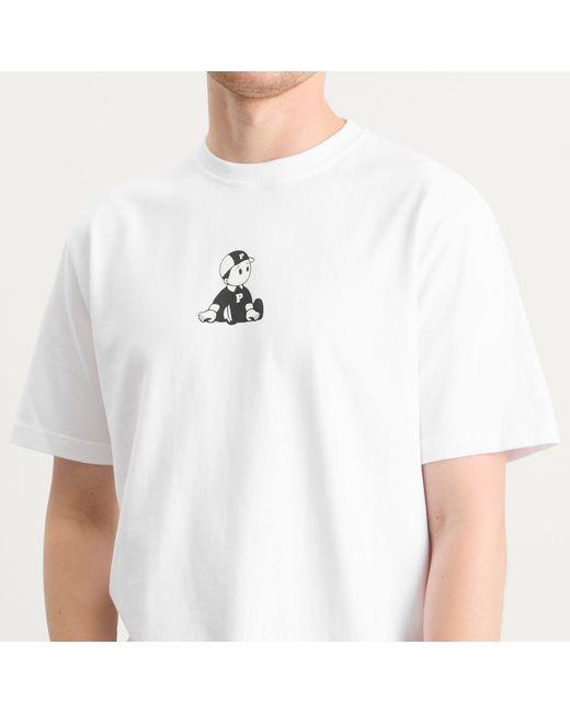 Pawa Speed Sports White Boy T-Shirt for men