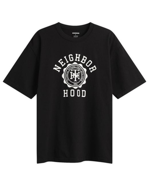 Neighborhood Black Ss-4 T-Shirt for men