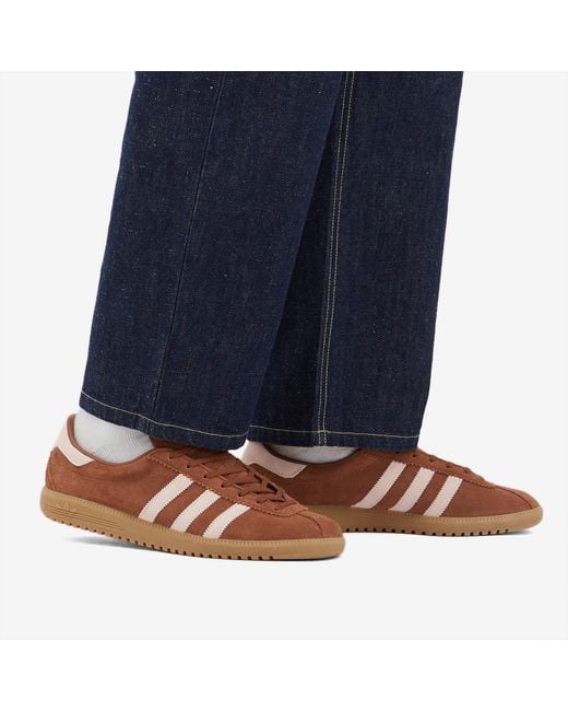 Adidas Brown BRMD Suede Retro Sneakers Gum Sole