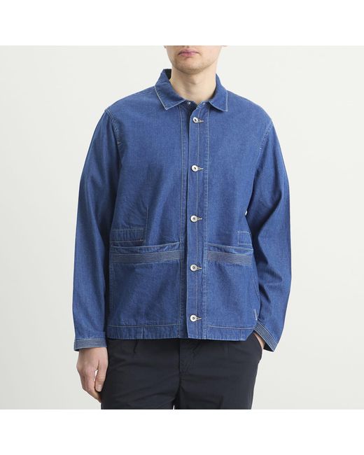 Folk Blue Anniversary Jacket for men