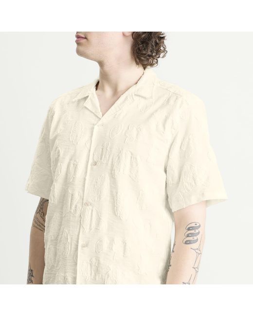 Forét Natural Peer Jacquard Shirt for men