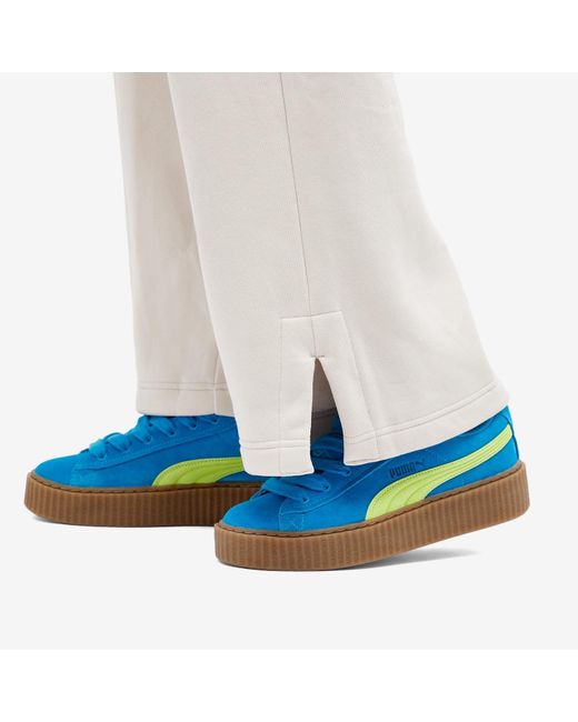PUMA X Fenty Creeper Sneakers in Blue Lyst
