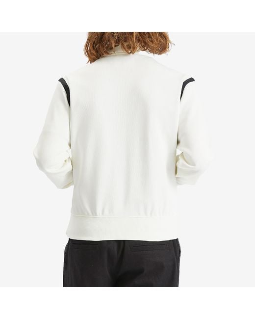 Adidas White Premium Track Top for men