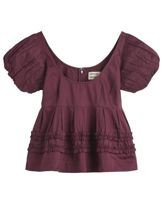 Damson Madder Purple Joy Blouse