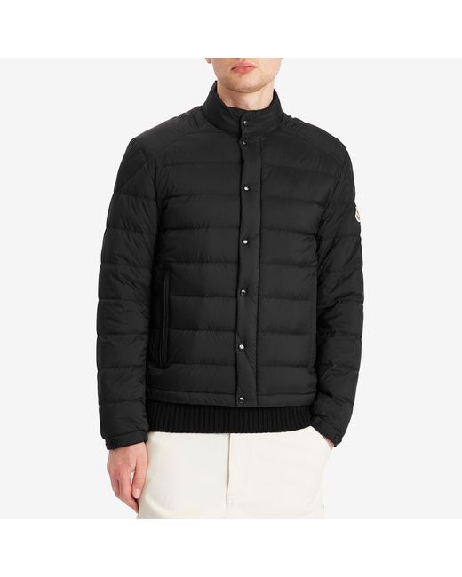 Moncler Black Recycled Longue Saison Opaque Selves Jacket for men