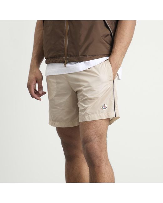 Moncler Natural Swim Shorts for men