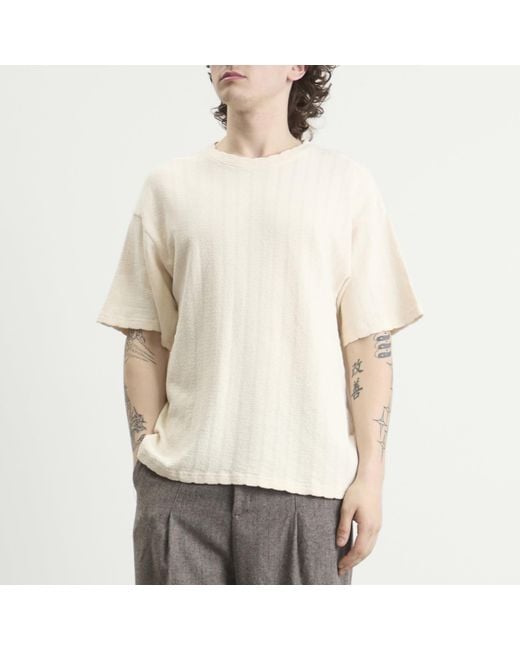 A Kind Of Guise Natural Thuy Open Knit T-Shirt for men