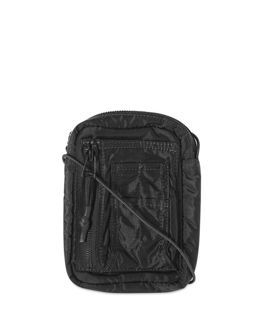 Maharishi Black Ma Pocket Pouch Cross Body Bag for men
