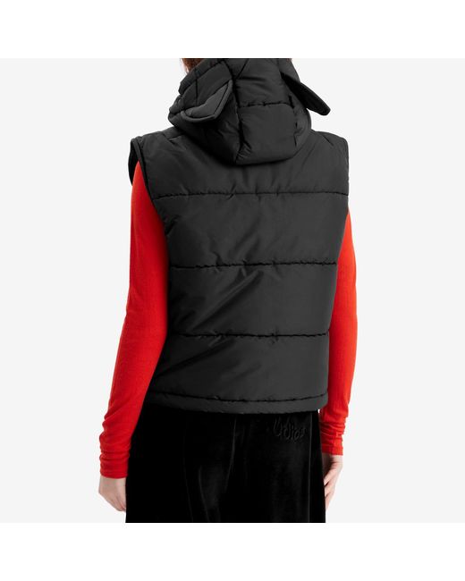 Charles Jeffrey Black Kitty Gilet