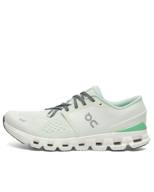 On Shoes White Cloud X 4 Sneaker Aloe/H 'Seydew