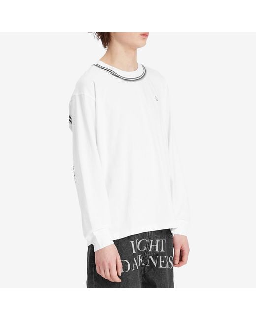 Levi's White Levis X Undercover Long Sleeve T-Shirt for men