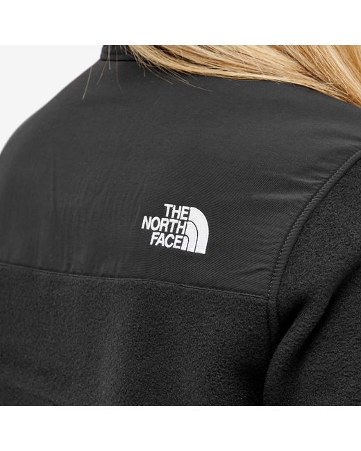 The North Face Black Denali Fleece Cropped Jacket