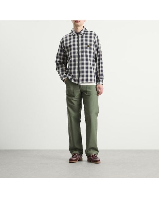Stan Ray Black Zip Shirt for men