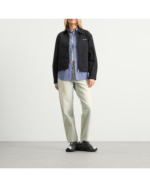 Dime Gray Relaxed Denim Pants