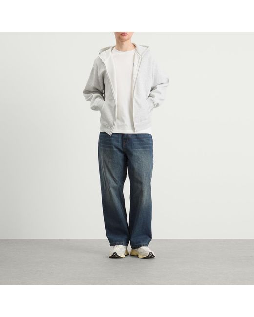 New Balance White Nb Athletics Premium Logo Relaxed T-Shirt for men