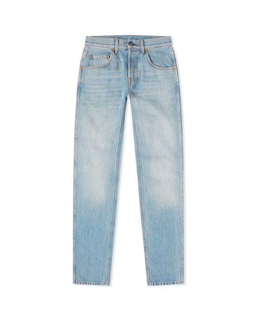 Gucci Blue New Tapered Jeans for men