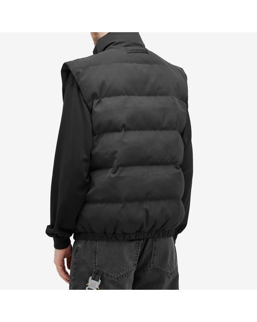 1017 ALYX 9SM DOWN VEST サイズL 1017 ALYX 9SM Men's Buckle Puffer Vest X in Black 1017 ALYX 9SM