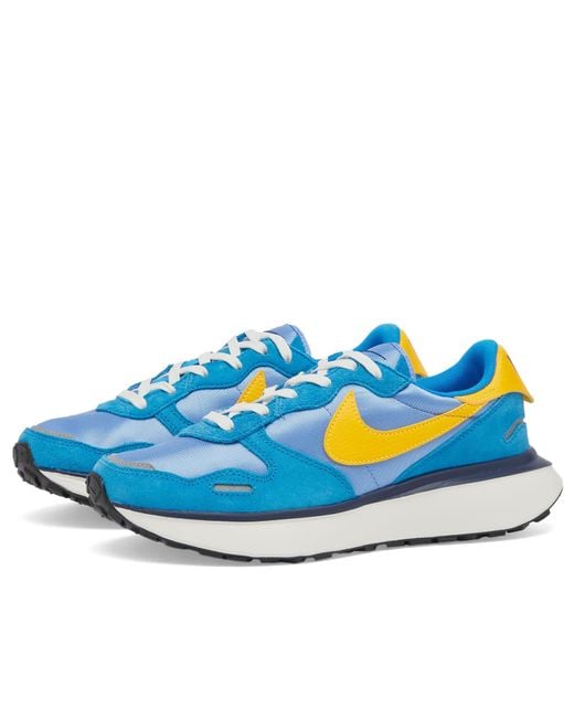 Nike Blue W Phoenix Waffle Sneaker