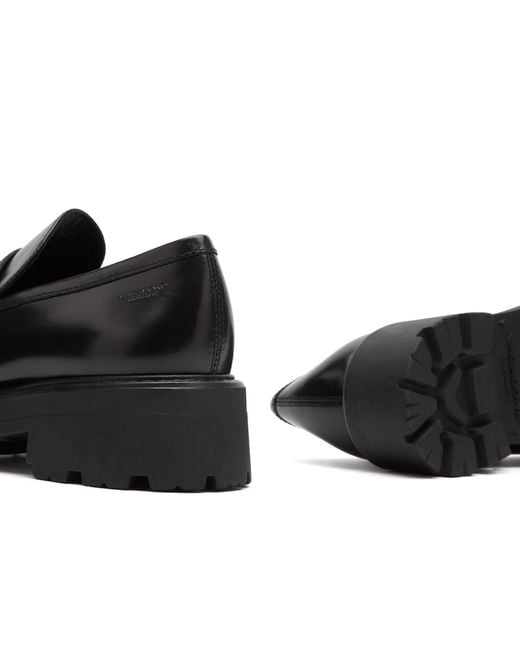 Vagabond Black Cosmo 2 Leather Chunky Loafer