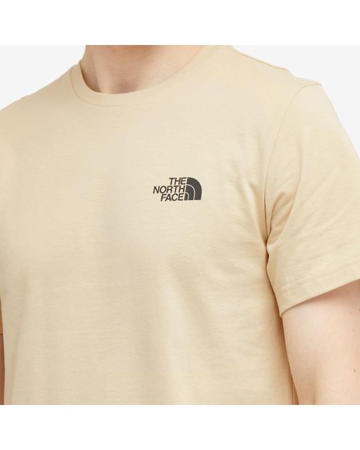 The North Face Natural Simple Dome T-Shirt for men