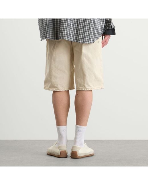 Acne Natural Judda Trafalgar Denim Shorts for men